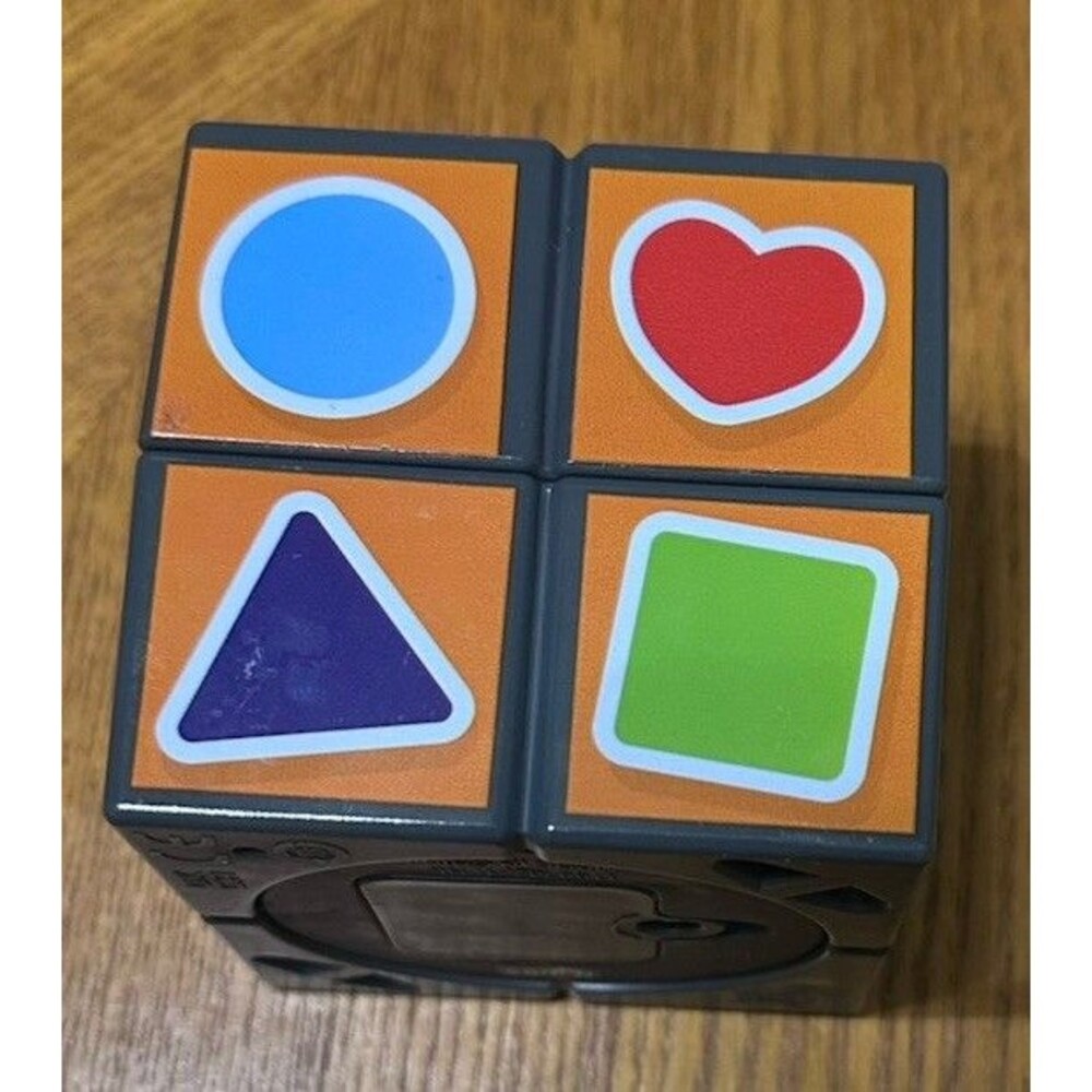 Fisher-Price Educational Twist Cube Puzzle Multicolor Numbers Letters Shapes - Picture 5 of 5